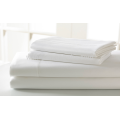 Cheap White Hotel Linen Bed Cover Hoja plana